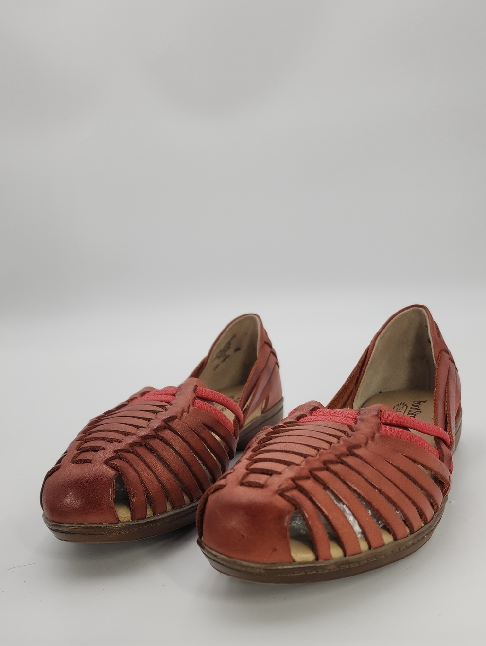 FootSmart Tejidas Tampa Huarache Leather Sandals Size 6M